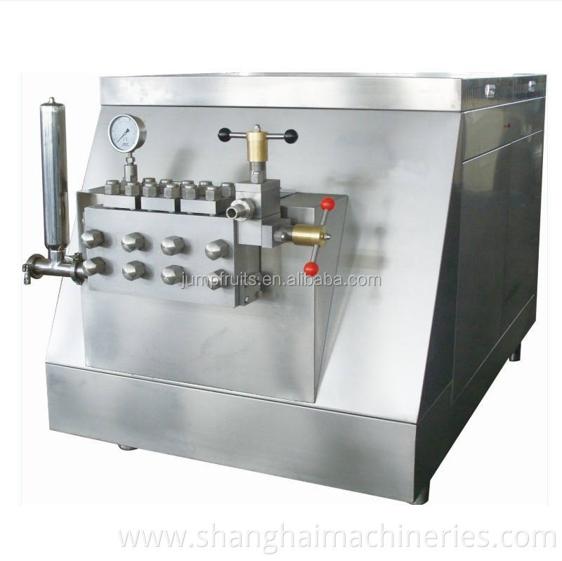 Small industrial tomato paste milk / juice homogenizer